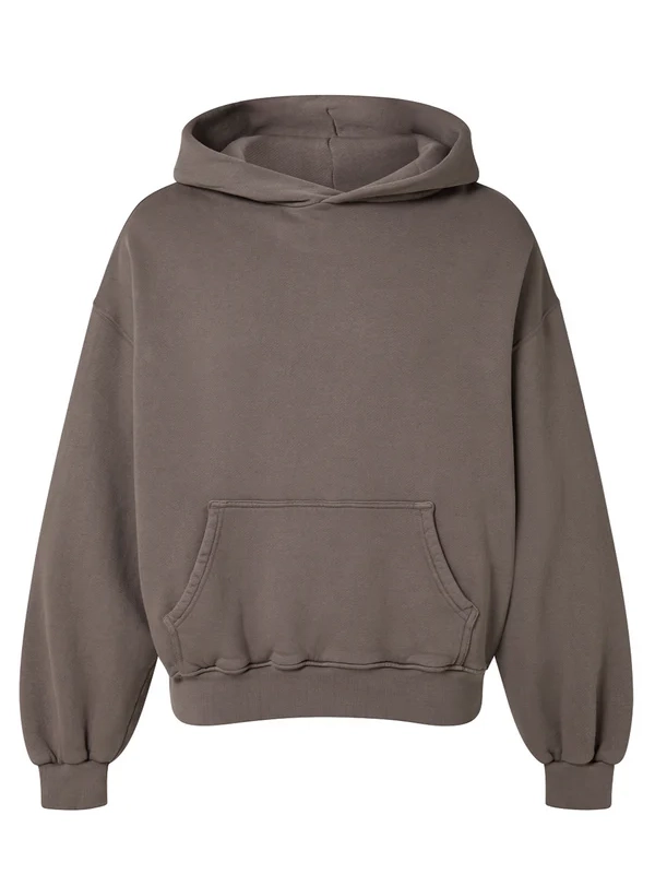 Velour Garments Hoodie Brown