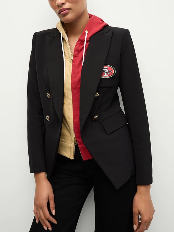 Veronica Beard 49ers Dickey Jacket