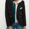 Veronica Beard Dickey Jacket Philadelphia Eagles