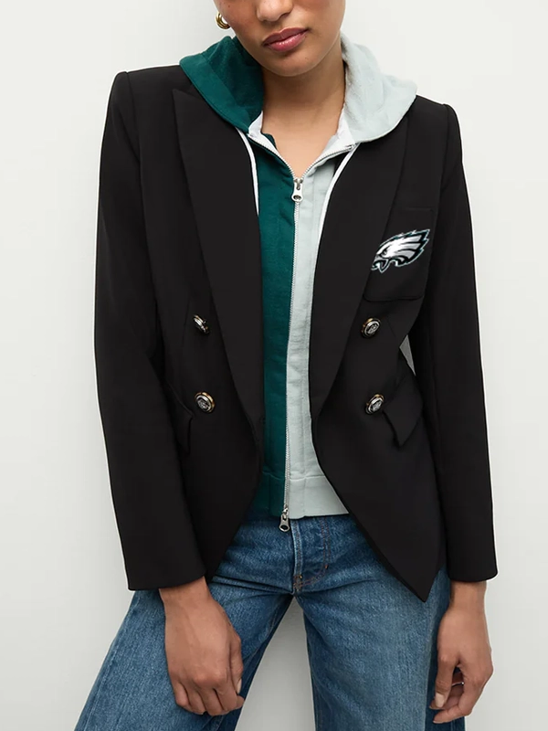 Veronica Beard Dickey Jacket Philadelphia Eagles