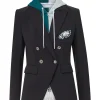 Veronica Beard Dickey Philadelphia Eagles Jacket