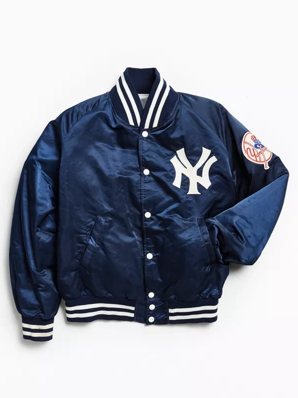 Vintage New York Yankees Navy Varsity Jacket