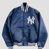 Vintage Starter New York Yankees Varsity Jacket Blue