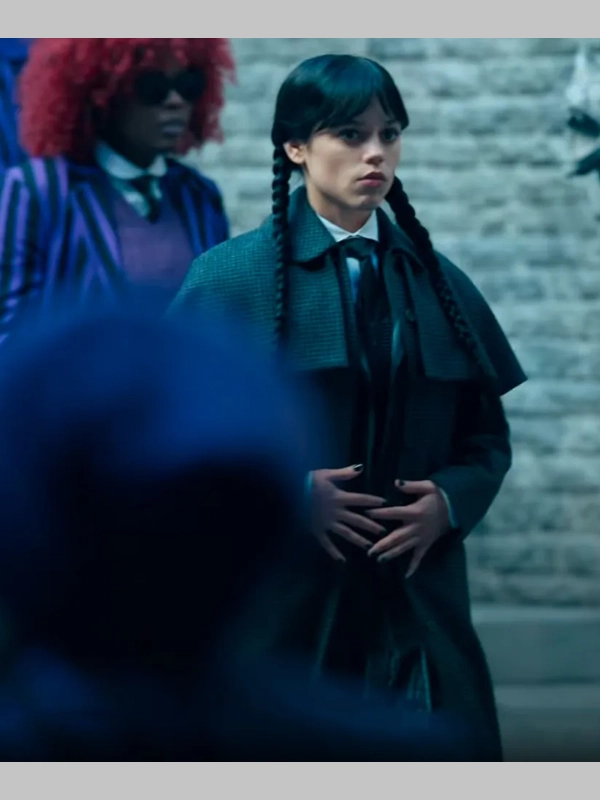 Wednesday S02 Coat Jenna Ortega