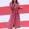 Willow Avalon Pink Long Coat