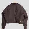 Yankees Carhartt Brown Crop Jacket