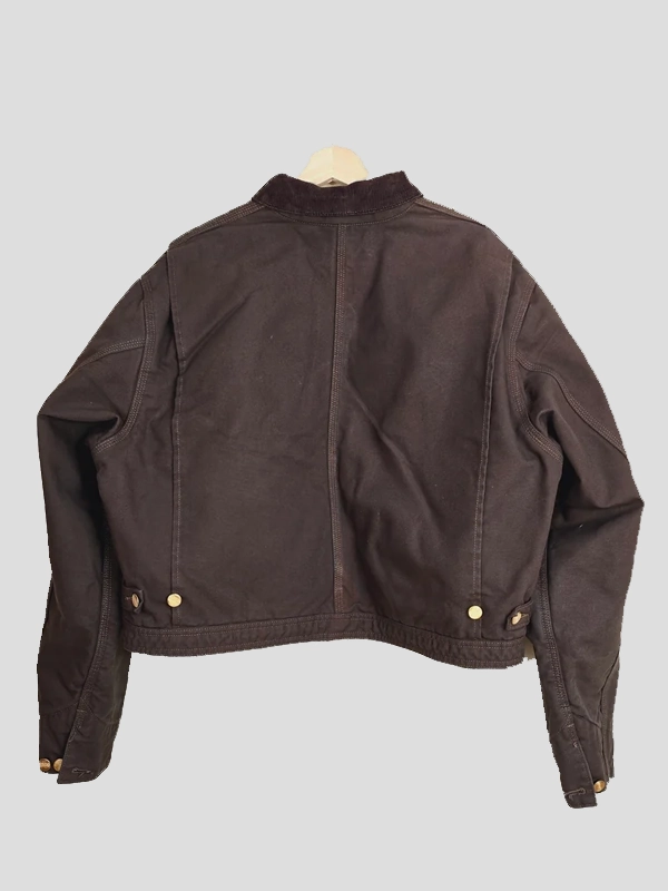 Yankees Carhartt Brown Crop Jacket