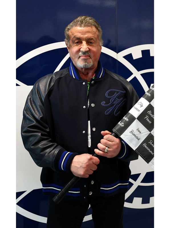 2024 Las Vegas GP Sylvester Stallone Varsity TH Jacket