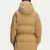 Adidas x C.P. Company Khaki Hooded Puffer Jacket