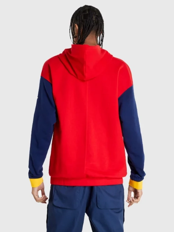 Adidas x Eric Emanuel McDonald’s Red & Blue Hoodie