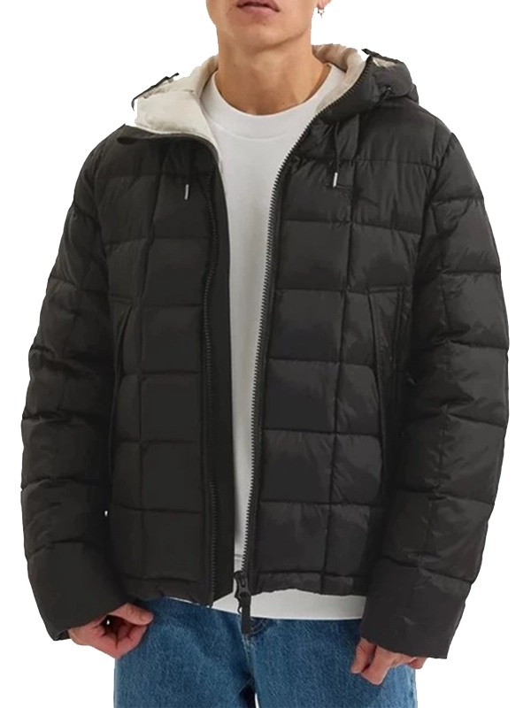 Arsenal Holloway Social Club Black Quilted Puffer Jacket