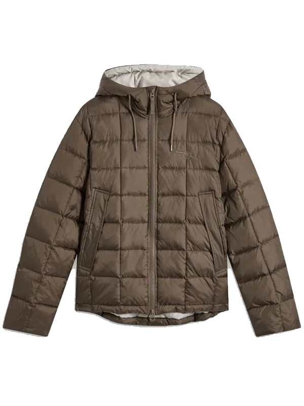 Arsenal Holloway Social Club Puffer Jacket Brown