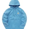 Awake NY x Carhartt WIP Blue Printed Hoodie