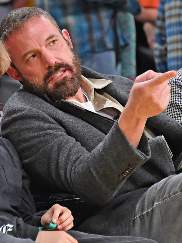 Ben Affleck Grey Wool Blazer