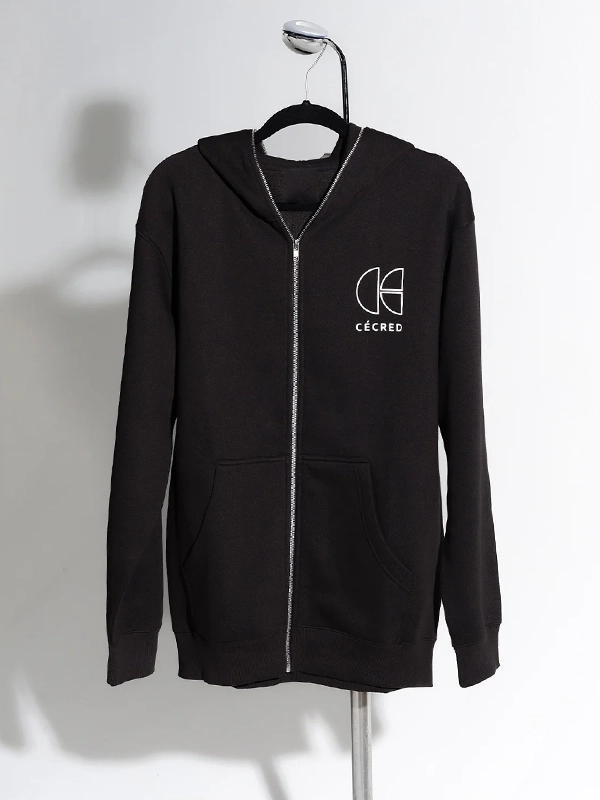 Beyonce Cecred Black Zip-Up Hoodie