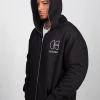 Beyonce Cecred Full Zip Hoodie Black