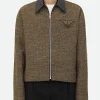 Bottega Veneta Cotton Frise Blouson