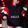 Chicago Bulls Zach Lavine Black Starter Jacket