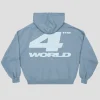 Cold Culture 4 The World Hoodie Shady Blue