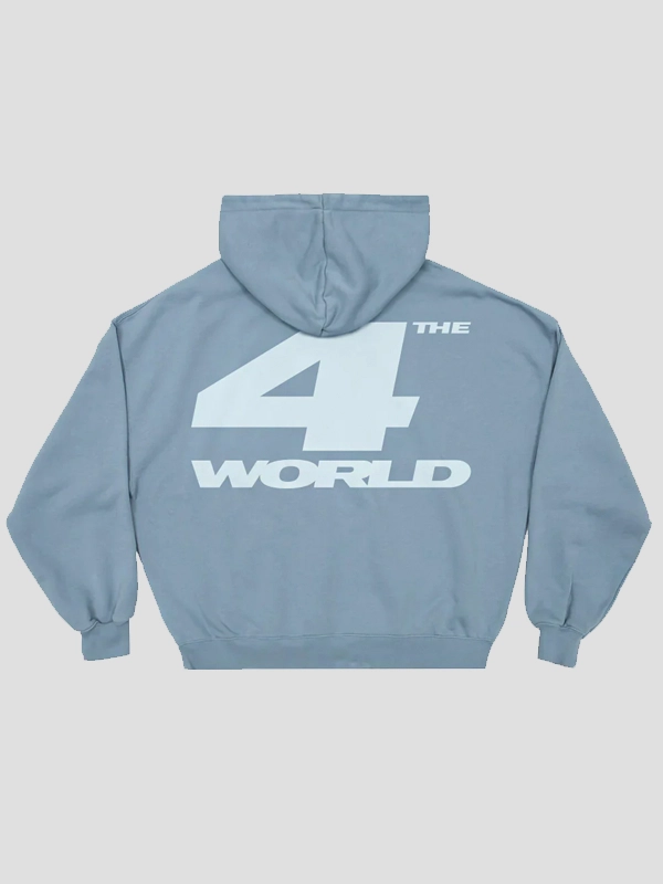 Cold Culture 4 The World Hoodie Shady Blue