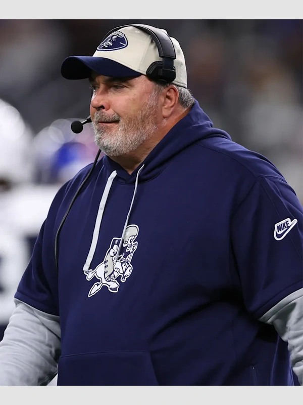 Dallas Cowboys Mike McCarthy Hoodie Blue