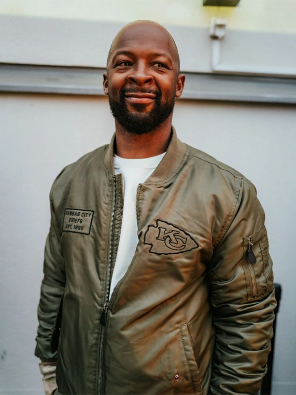 Dante Hall Chiefs EST.1960 Bomber Jacket