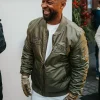 Dante Hall Chiefs Military Green Bomber Jacket