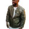 Dante Hall Kansas City Chiefs Military Green Bomber Jacket