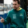 Fernando Alonso 2024 Aston Martin F1 Team Green Hoodie