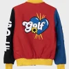 Golf Wang Primary Letterman Varsity Multicolor Jacket