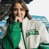 Green and White Eagles Starter Jacket