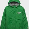 HOMAGE X Starter Eagles Parka Jacket Green