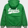 HOMAGE X Starter Philadelphia Eagles Green Parka Jacket