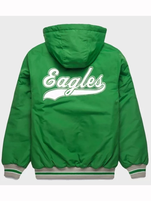 HOMAGE X Starter Philadelphia Eagles Green Parka Jacket