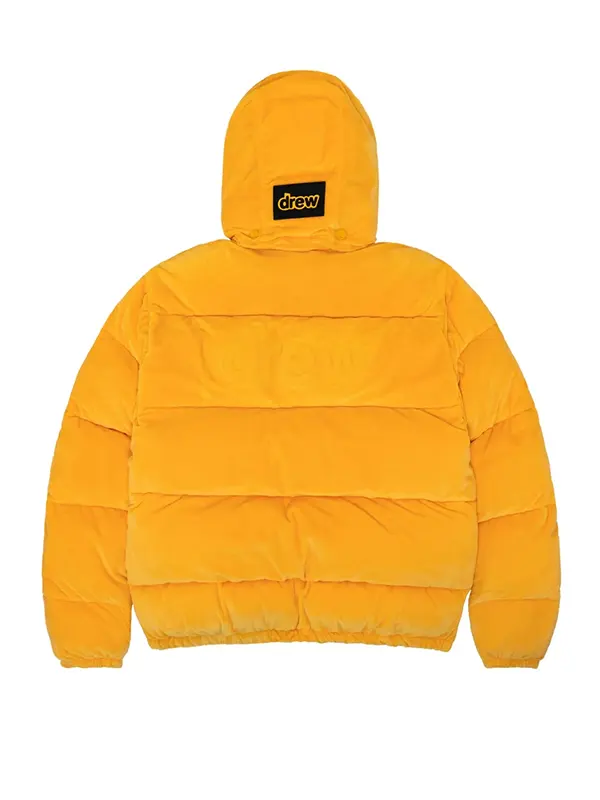 House-of-Drew-Plush-Hooded-Puffer-Jacket-Yellow