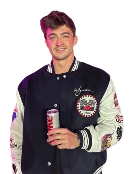 Jeff Hamilton Wynn Las Vegas Racing Varsity Jacket