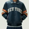 Kith & AVIREX for the New York Knicks Legend Leather Jacket