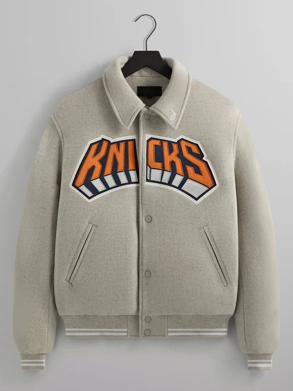 Kith for the New York Knicks Wings Wool Coaches Jacket