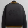 Kith x Batman Satin Black Bomber Jacket