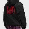 KoRn Logo Hoodie Black