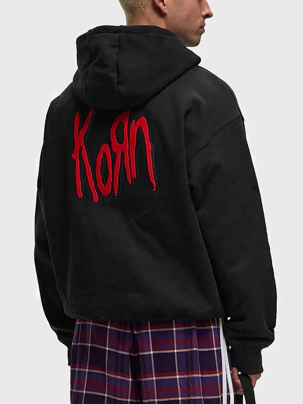 KoRn Logo Hoodie Black