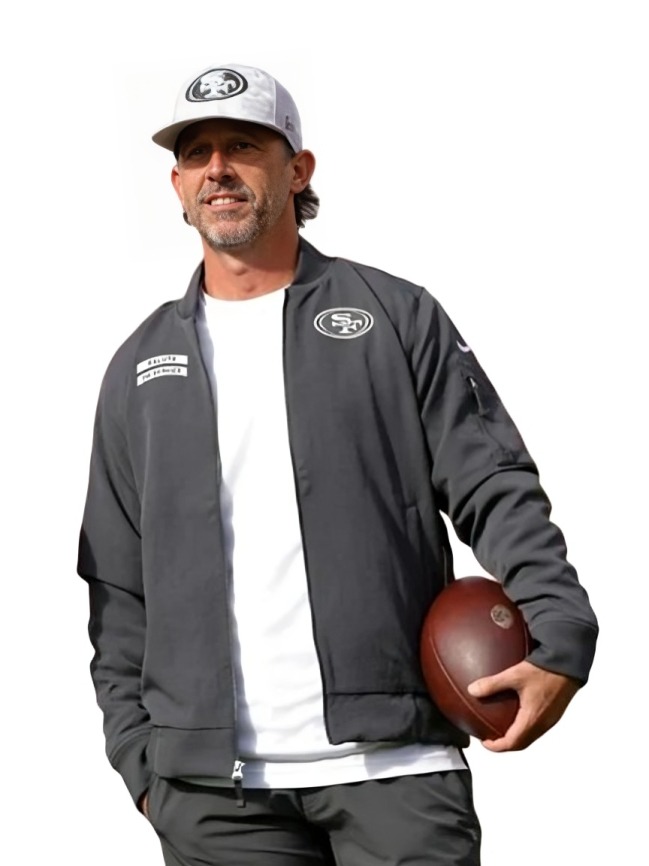 Kyle Shanahan San Francisco 49ers 2024 Salute To Service Jacket