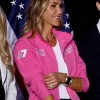 Lara Trump Pink Zipper Jacket