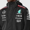 Lewis Hamilton Mercedes AMG Petronas F1 Team Black Rain Jacket