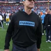 Los-Angeles-Chargers-Jim-Harbaugh-Coach-Hoodie-Black