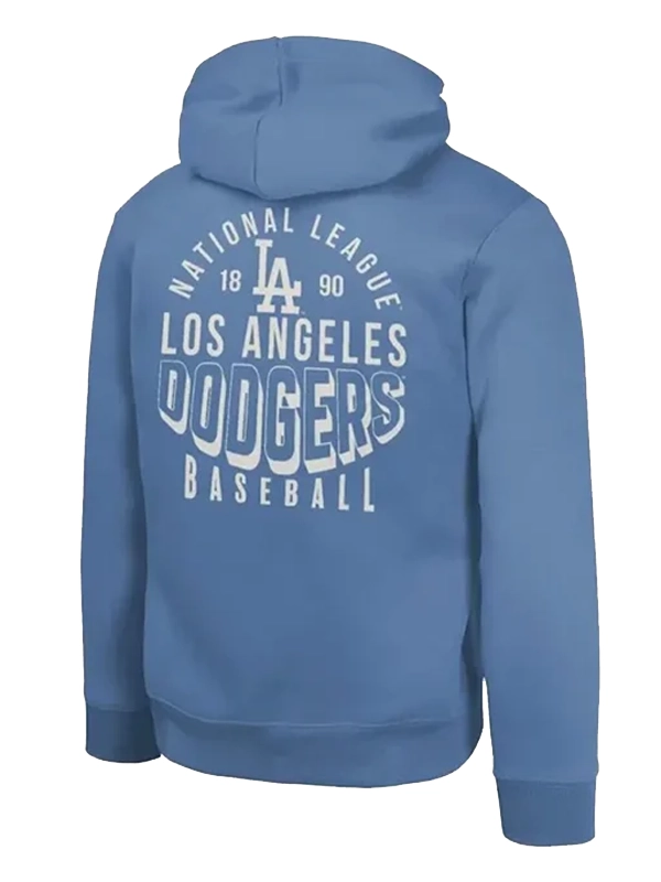 Los Angeles Dodgers Blue Team Banner Hoodie