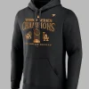 Los Angeles Dodgers Fanatics Black 2024 World Series Champions Locker Room Parade Pullover Hoodie