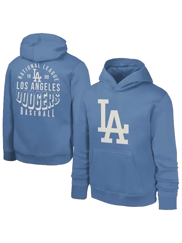 Los Angeles Dodgers Royal Team Banner Hoodie