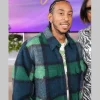 Ludacris The Jennifer Hudson Show Plaid Jacket Green