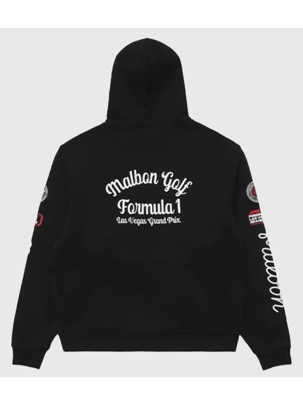 Malbon x F1 Black Showdown Hoodie